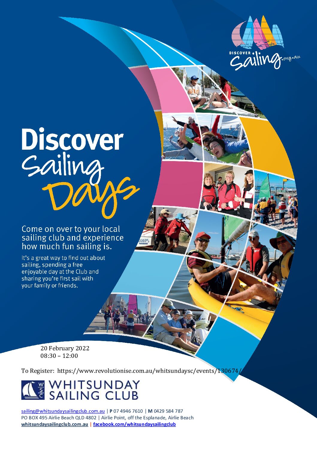 Discover Sailing Day – 20 February