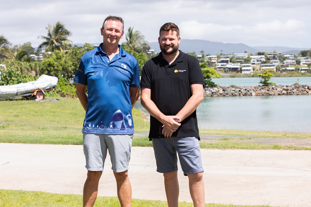 Terry Archer & Mobile Power Trailers' Adam Janczyk at Whitsunday SC - photo courtesy of Mad Panda Media