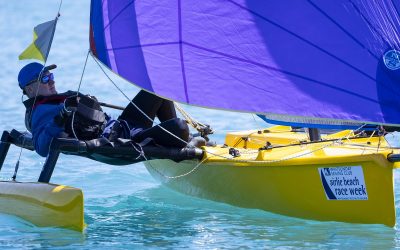 Action on water and ashore at Ocean Dynamics and Mount Gay Airlie Beach Race Week